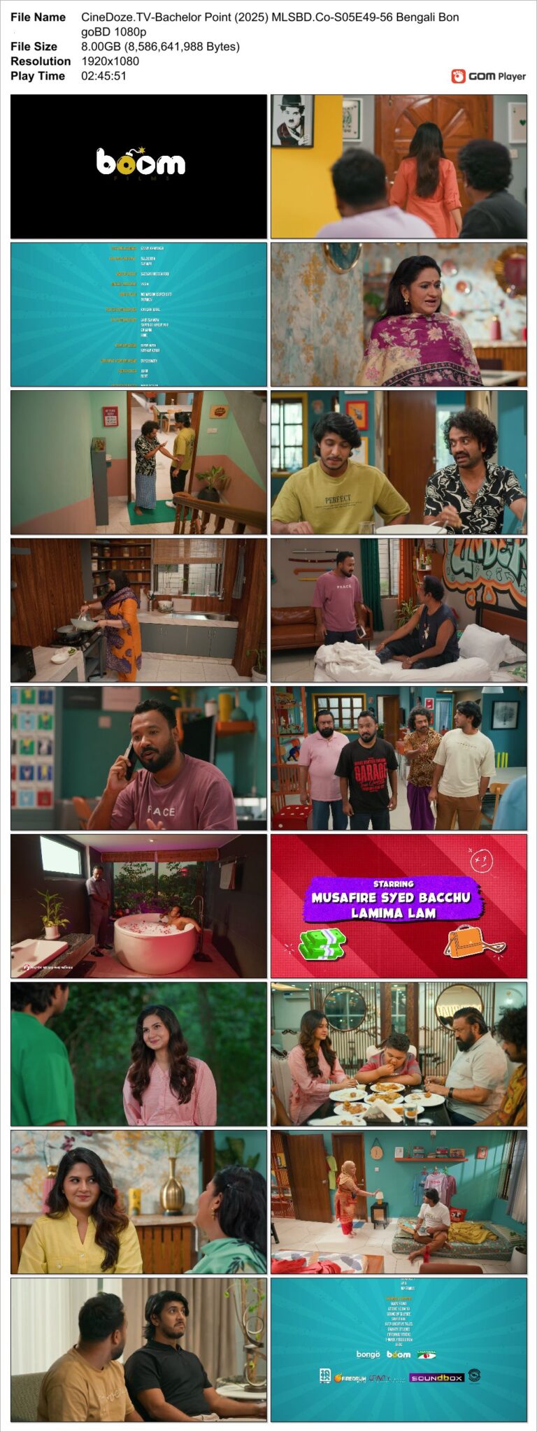 Bachelor Point Season 5 All Episode(1-56 updated) ব্যাচেলর পয়েন্ট সিজন ৫: এক নজরে সব পর্ব